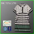 fashion wholesale womens striped dress OEM OEKO-TEX,ISO9001